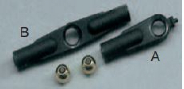 1010328 Kugelgelenk/Kugel 4,8mm/M2 5 Stück