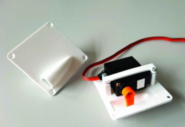 1003488 Servorahmen Micro/13mm mit Befestigung / 1 Paar