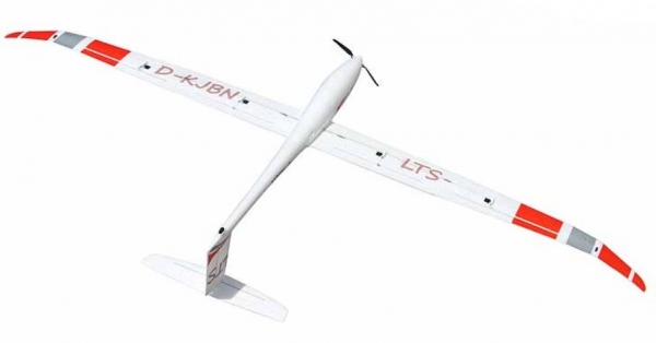 1-00899 LENTUS 3,0m Thermiksegler Elapor Kit