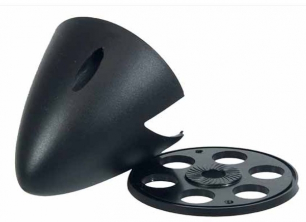 1-01706 Tuning-Spinner FunRacer Ø 67mm mit Alurückplatte