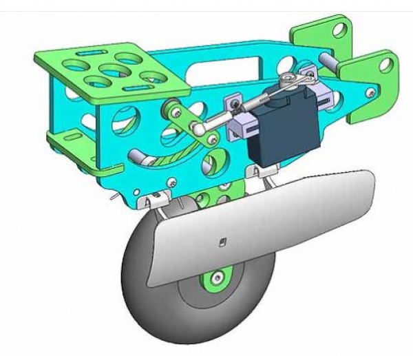 1-01759 Einziehfahrwerk Lentus (MPX) FES-tauglich!