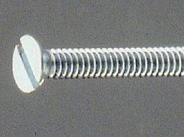 10360 M2x20 Senkschrauben mit Schlitz 10 Stück