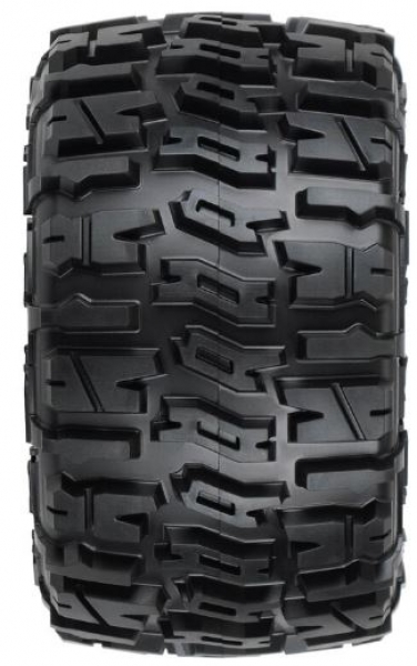 PRO1170-10 Reifen/F. TRX7 Trencher Front/Rear 2.8" MT Tires Mounted 12mm Blk Raid (2)
