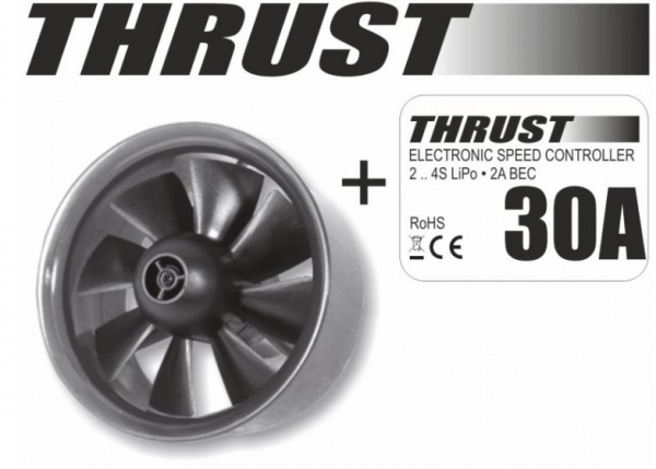 15103 Impeller-Set 45mm/6000kv Thrust 3S