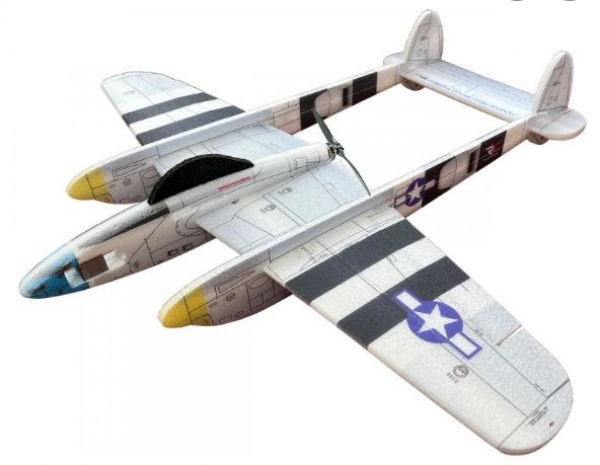 15601 P38 Lightning (silber) / 880mm