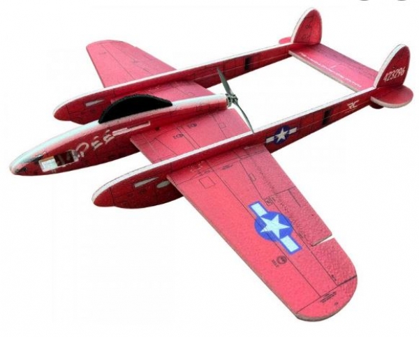 15600 P38 Lightning (rot) / 880mm