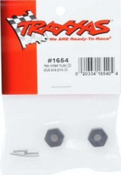 TRX1654 Radmitnehmer 12mm 2 Stück + 4 Stifte