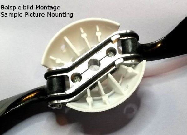 19940200-36/6 Alu-Mittelstück 38/6mm