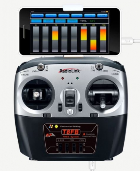 1RL0030 RadioLink RC-Set T8FB + Empfänger R8EF