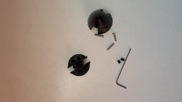 725403 Spinner 30mm Elektro/BA6 MW 2,3mm schwarz