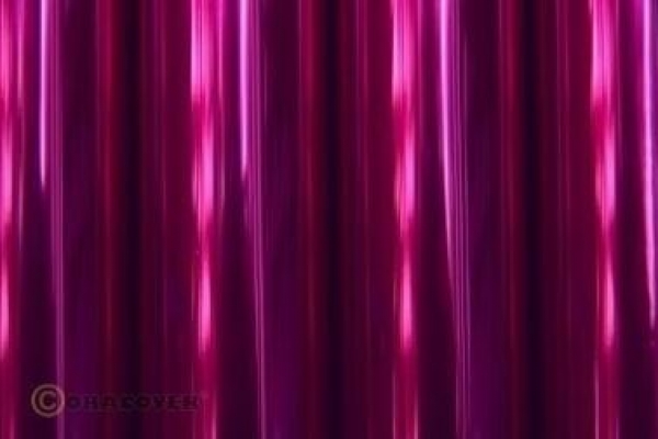 21-073-002 ORACOVER Bügelfolie transparent magenta lfd. Meter