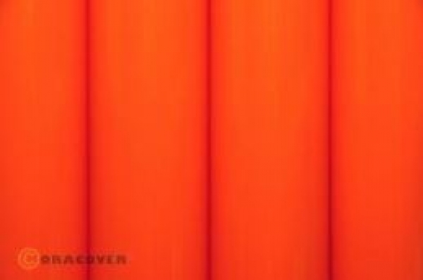 21-060-002 ORACOVER Bügelfolie orange 2 mtr. Rolle