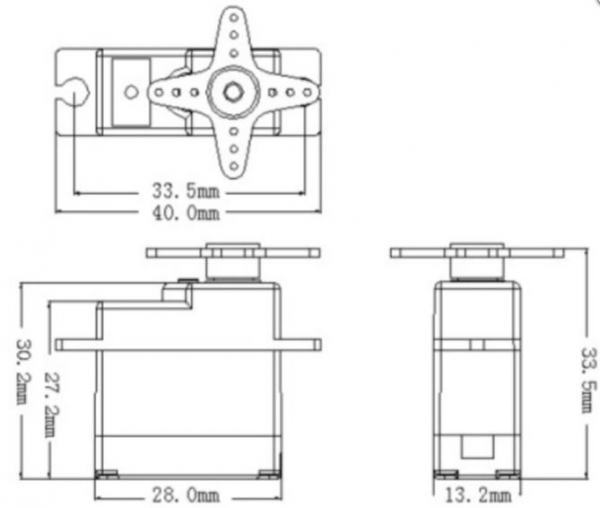 2111.035 Servo Power-HD 1160A 12mm 30N/0,12s