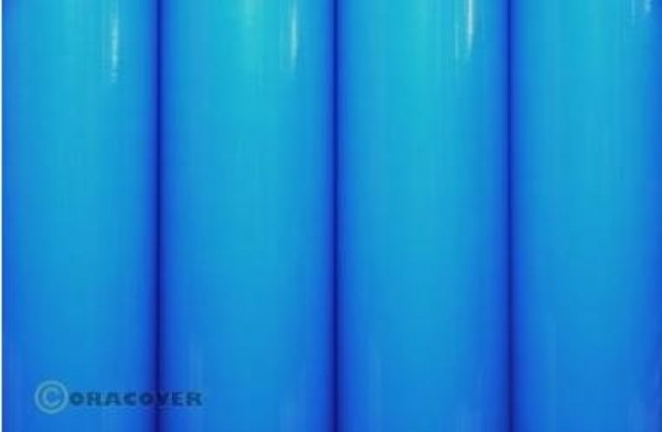 21-051-002 ORACOVER Bügelfolie fluoreszierend blau