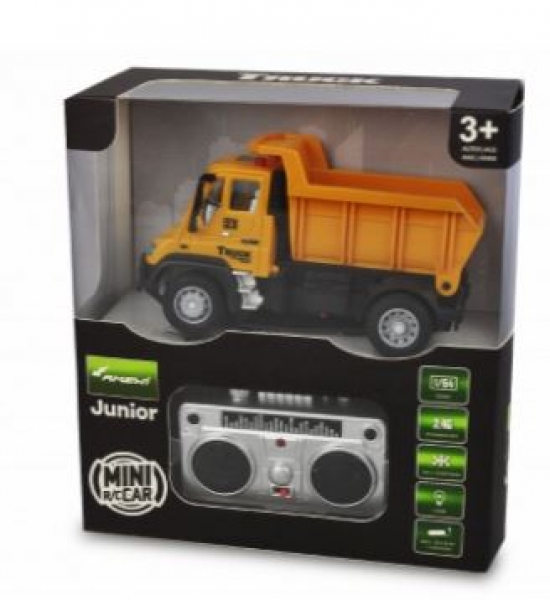 22525 RC-MINI Truck/Kipper 1:64 gelb