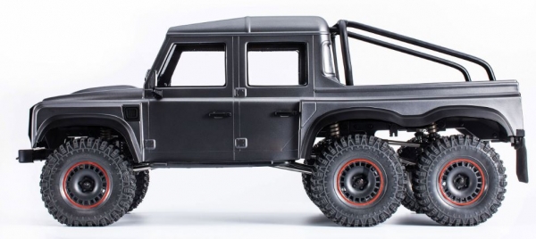 22555 AMXROCK RCX10.3B SCALE CRAWLER 6X6 PICK-UP 1:10 ARTR GRAU