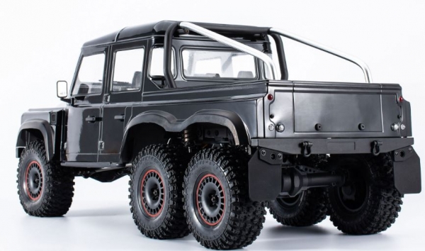 22556 AMXROCK RCX10.3B SCALE CRAWLER 6X6 PICK-UP 1:10 ARTR SCHWARZ