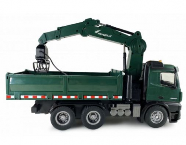 22568 Mercedes-Benz AROCS LKW Kranwagen RTR / grün