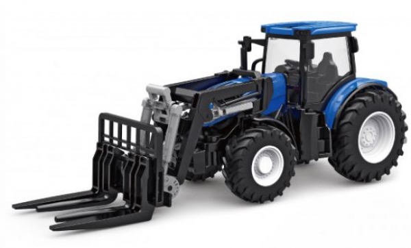 22596 RC TRAKTOR FRONTLADER MIT PALETTENGABEL, LICHT & SOUND, 1:24 RTR