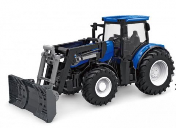 22597 RC TRAKTOR MIT RÄUM-/SCHIEBESCHILD, LICHT & SOUND, 1:24 RTR