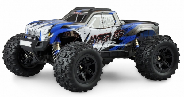 22602 HYPER GO MONSTERTRUCK BRUSHED 4WD MIT GPS 1:16 RTR BLAU