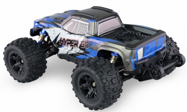 22602 HYPER GO MONSTERTRUCK BRUSHED 4WD MIT GPS 1:16 RTR BLAU