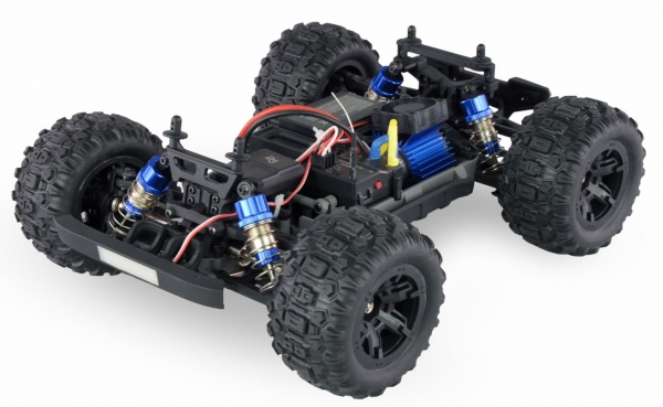 22602 HYPER GO MONSTERTRUCK BRUSHED 4WD MIT GPS 1:16 RTR BLAU