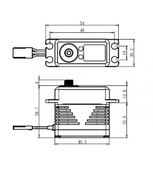 Servo Savöx SB-2292SG HV! -310N/0,7s