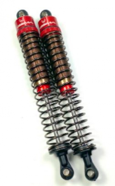 2330046 Stoßdämpfer ALU / rot 110mm 2 Stück