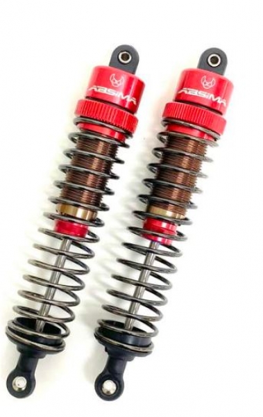 2330061 Stoßdämpfer ALU / rot 125mm / 1:8 2 Stück