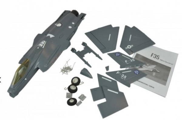 24116 AMXFLIGHT F-35 JET 72mm EPO PNP GRAU