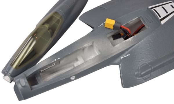 24116 AMXFLIGHT F-35 JET 72mm EPO PNP GRAU