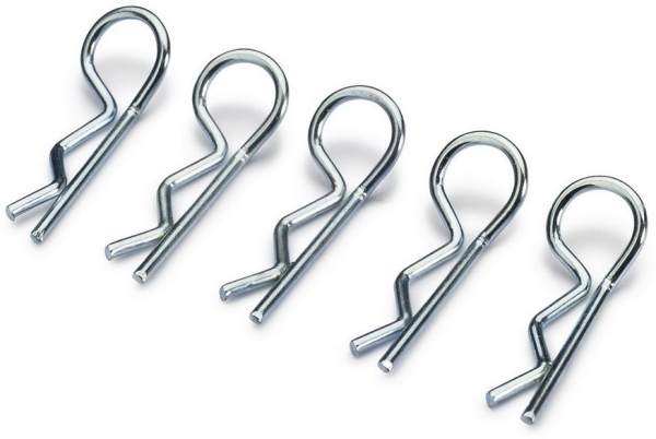 AB2440013 Karosserieklammern 28mm silber 10 Stück
