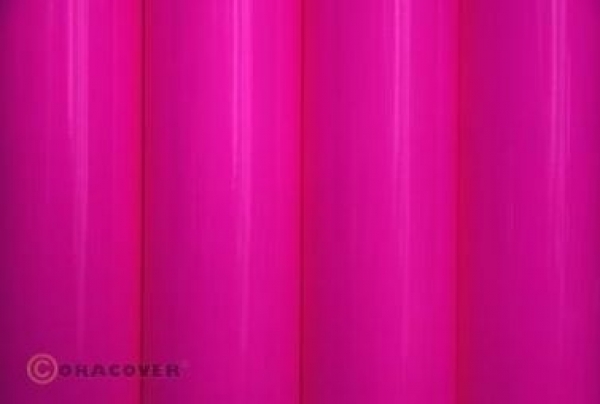 25-014-002 ORASTICK Klebefolie fluoreszierend neon-pink 2 mtr. Rolle