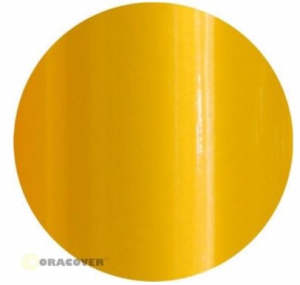 25-057-002 ORASTICK Klebefolie perlmutt goldgelb 2 mtr. Rolle