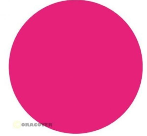 25-025-002 ORASTICK Klebefolie fluoreszierend pink 2 mtr. Rolle