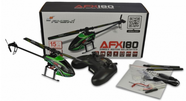 AM25314 AFX180 SingleRotor-Heli 4K/6Gyro-Stabi