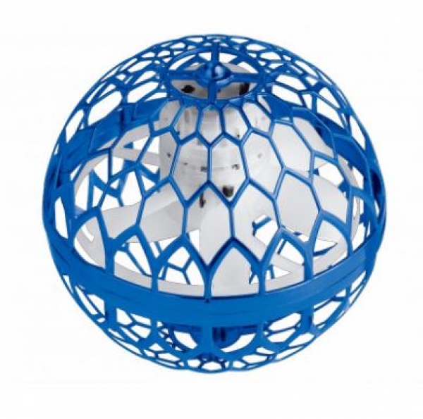 25322 MAGISCHER HOVER FLY BALL 96MM MIT GYRO, blau