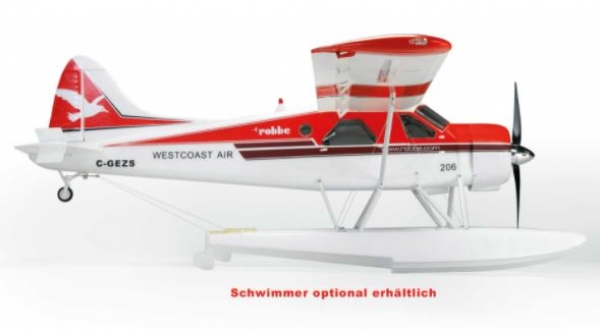 2612 DHC-2 AIR-BEAVER 1,52m / V2 rot/weiß
