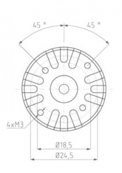 KAV30.0244 BL-Motor KAVAN C3530-1400 2-4S