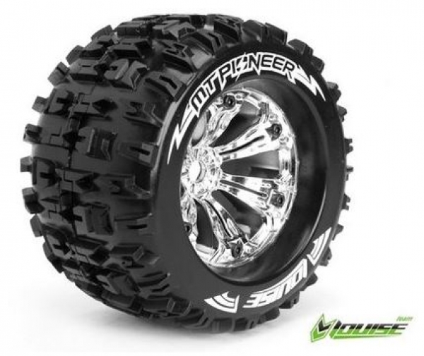 LOUT3218CH Reifen/F. 1:8/Lou MT-Pioneer chrome