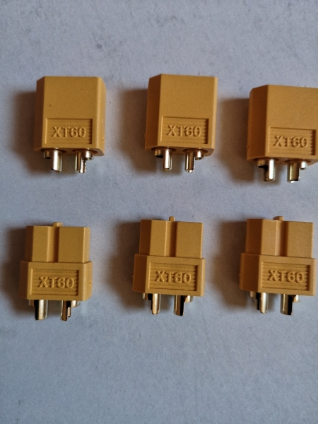 40014 XT-60 Stecker/Buchse 3 Paar