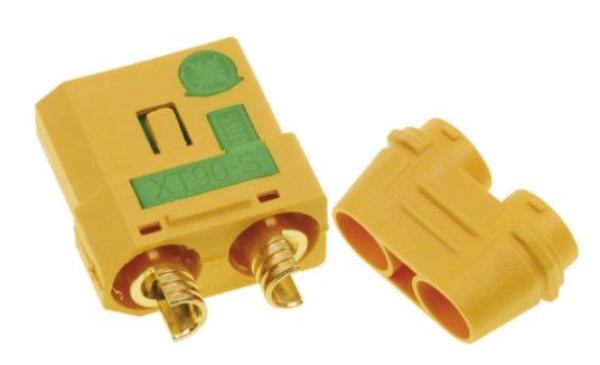 40048 XT-90 Buchse (Akku) Antiblitz 2 Stück