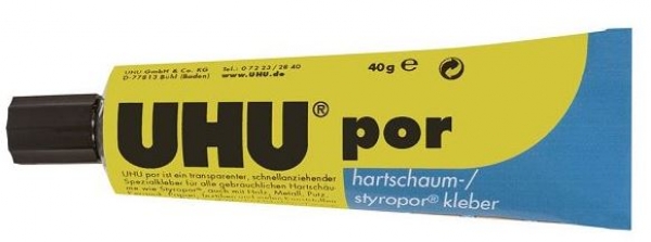 45900 UHU-POR 40g-Tube für Schaumstoffe