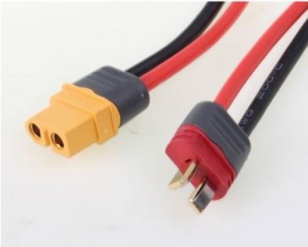 46184 Ladeadapter XT60(Buchse)-> DeansPlusR