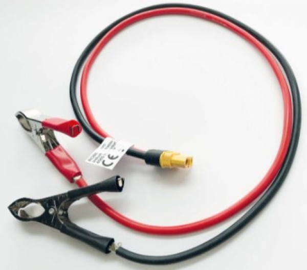 46268 Ladeadapter XT60+ (Buchse) -> Krokoklemmen