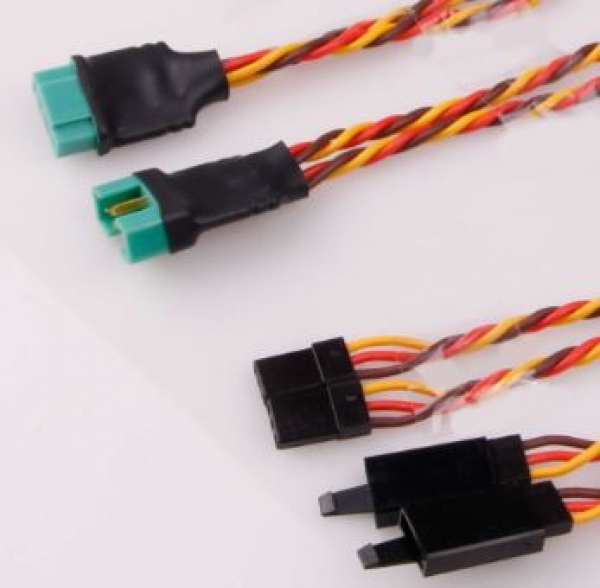 46310 Kabelsatz 2 Servos MPX6pol -> JR/UNI 30cm