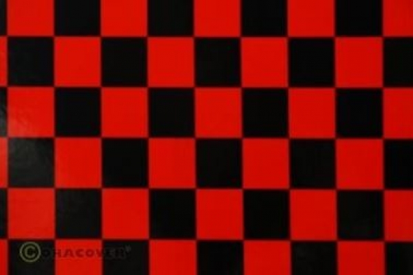 47-023-071-002 ORASTICK FUN Klebefolie rot/silber 2 mtr. Rolle