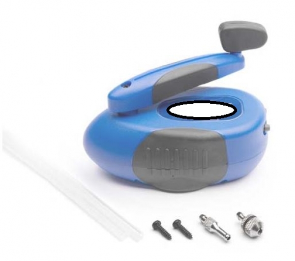 KAV50.0193 Kraftstoff-Handpumpe blau