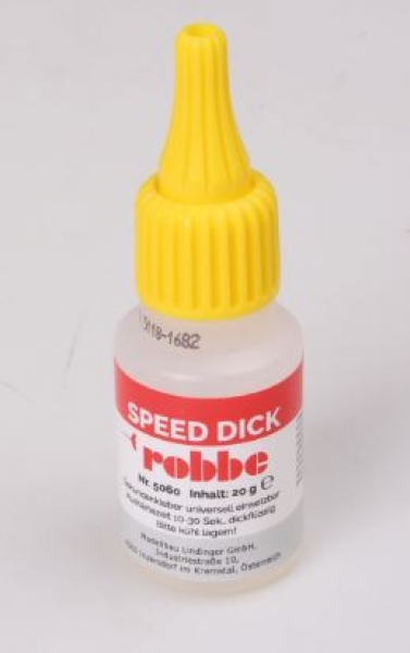 5060 Sekundenkleber SPEED extradick gelb 20g